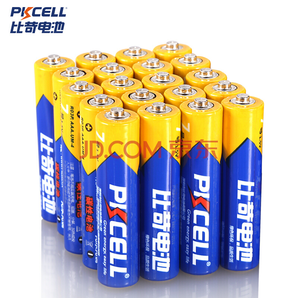 Pkcell比苛 电池套装（5号10粒+7号10粒）2件