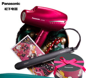 Panasonic 松下 EH-NA98C+ EH-HS99 电吹风+美发造型器 官纯联名限量版 1229元包邮（需用券）