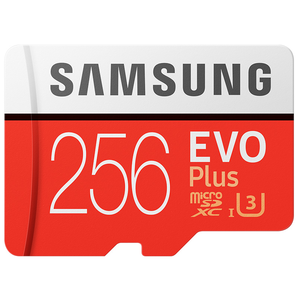 SAMSUNG 三星 EVO Plus microSD TF存储卡 256g