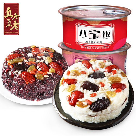 真真老老铁罐八宝饭350克2盒