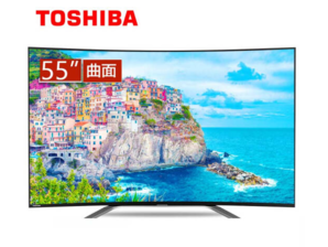 PLUS会员！TOSHIBA 东芝 55U8600C 55英寸 4K曲面液晶电视