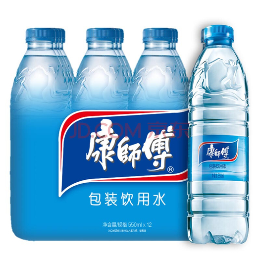 限华南康师傅包装饮用水550ml15瓶