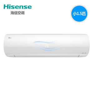 18日0点： Hisense 海信 KFR-33GW/EF27A1(1P58) 变频 1.5匹 壁挂空调 2499元包邮（满减）