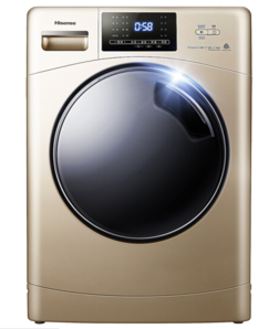 7日0点！Hisense 海信 HG100DAA125FG 10公斤 滚筒洗衣机