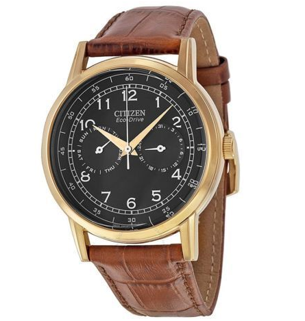 citizen 西铁城 eco-drive系列 ao9003-08e 男士光动能腕表