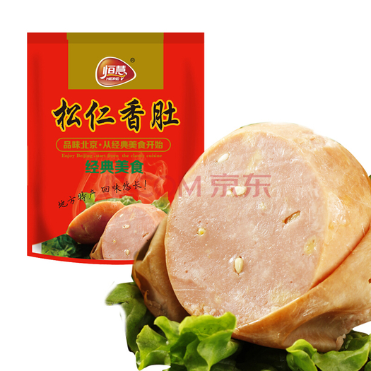 恆慧 松仁香肚 小肚肉肚 特色熟食350g