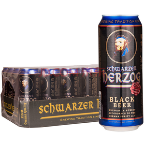 歌德（Schwarzer Herzog）黑啤酒500ml*24听