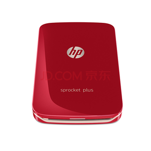 28日0点： HP 惠普 小印 Sprocket PLUS 口袋照片打印机 红色