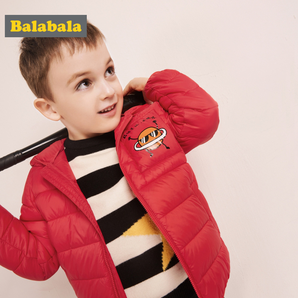 Balabala 巴拉巴拉 男童加厚保暖棉袄 99元包邮（需用券）