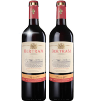 贝特兰 法国原瓶原装进口红酒2支装