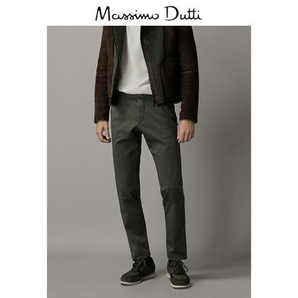 13日0点： Massimo Dutti 00003003594 男士修身休闲裤 150元
