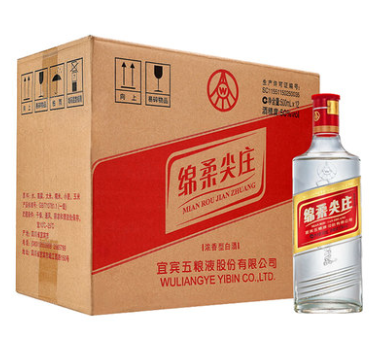 綿柔尖莊光瓶131濃香型白酒50度500ml12瓶