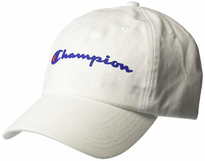 Champion 冠军 男士经典logo棒球帽 白色款 prime会员到手约125.5元