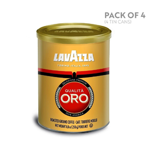 意大利进口！Lavazza 乐维萨 ORO欧罗金标咖啡粉250g*4罐装 到手￥201.41