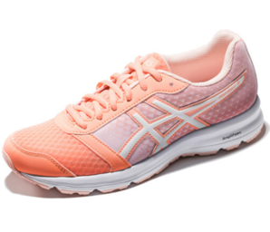 ASICS 亚瑟士  女运动鞋透气跑鞋 PATRIOT 9 T873N-0601 粉色/白色 37