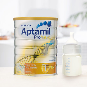 澳洲aptamil/爱他美1段白金版新西兰新生婴儿牛奶粉1段900g*6