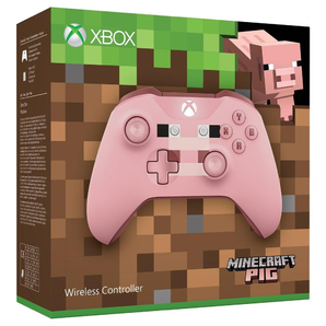 Microsoft 微软 Xbox One 无线手柄《我的世界》粉色小猪限定版 到手约371元
