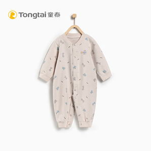 25日0点： Tong Tai 童泰 婴儿对开连体衣 69.9元包邮