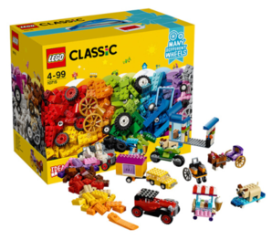 PLUS会员： LEGO 乐高 经典系列10715 多轮创意拼砌篮