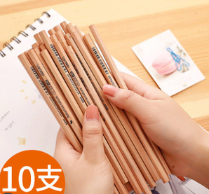 deli 得力 铅笔 10支 送卷笔刀+橡皮擦 2.9元包邮（需用券）