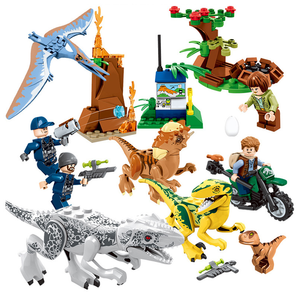 汇奇宝 恐龙玩具霸王龙仿真模型动物侏罗纪拼装启蒙积木女男孩儿童礼物6-14岁 