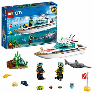 中亚Prime会员： LEGO 乐高 城市组系列 60221 阳光潜水游艇 144.65元包邮