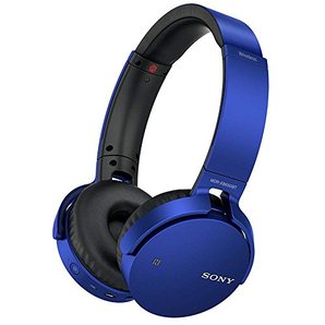 Sony 索尼 MDR-XB650BT 头戴式重低音无线立体声耳机 蓝色