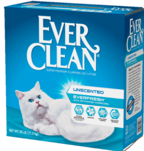 美国进口EverClean蓝钻猫砂除臭无尘膨润土25磅