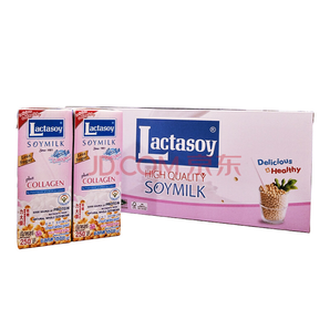 限地区： Lactasoy 力大狮 调制豆奶 低糖 250ml*12盒 