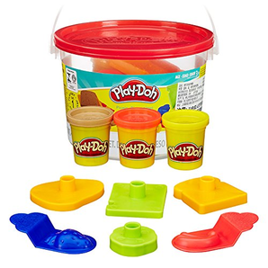 Hasbro 孩之宝 Play-Doh 培乐多彩泥 橡皮泥 益智玩具 野餐食物迷你桶 23412