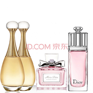 Dior 迪奥 女士香水四件套（真我5ml*2+甜心5ml+魅惑5ml）