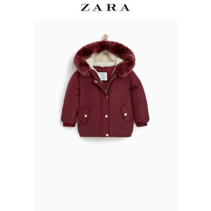 ZARA 03336671605 女婴幼童抓绒棉服