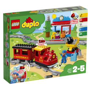 18日0点、低过618：LEGO乐高 Duplo得宝系列 智能蒸汽火车10874 积木