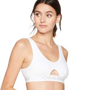 M码！Calvin Klein 女士经典纯棉运动文胸