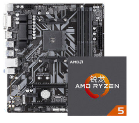 AMD 锐龙 Ryzen 5 2600 处理器+GIGABYTE 技嘉 B450M DS3H 主板 版U套装 1379元包邮（需用券）