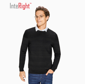 InteRight 男士毛衣针织衫 *3件 186.9元（合62.3元/件）