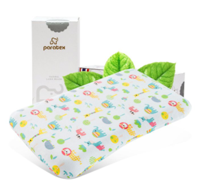 婴儿宝宝枕防螨防菌 Paratex乳胶枕 枕头 