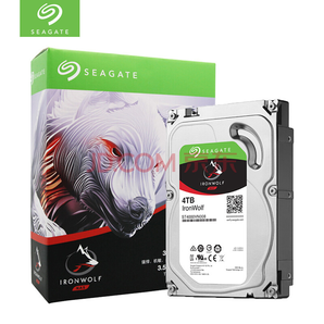 SEAGATE 希捷 酷狼系列 4TB NAS硬盘（ST4000VN008、5900RPM）899元