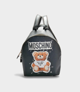 Moschino Teddy Safety Pin 小号 背包  
