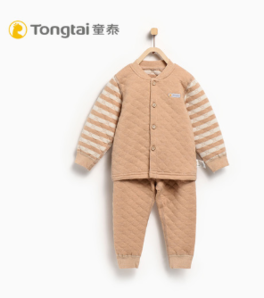 27号0点！Tong Tai 童泰 婴幼儿加厚立领套装