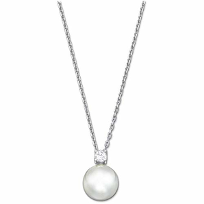 Swarovski 施华洛世奇 水晶项链女白色珍珠柔美项链