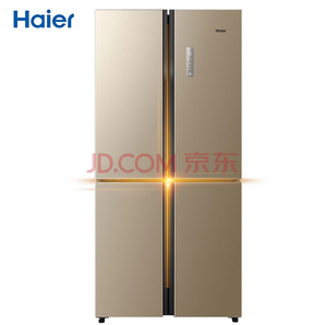 海尔（Haier） 海尔冰箱十字对开门冰箱四门家用双开门电冰箱482升匀冷DEO净味超薄设计冰箱新品