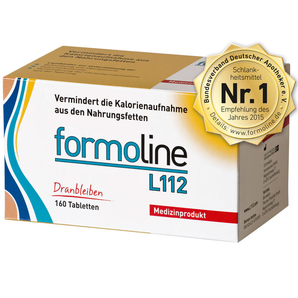 Formoline L 112 植物膳食纤维控脂减肥片 160片 