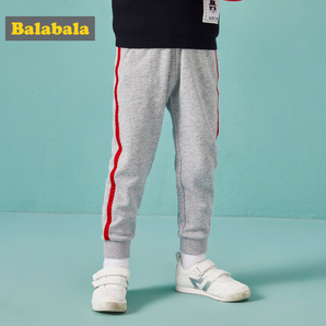 18日0点： Balabala 巴拉巴拉 儿童宽松版长裤 低至43.6元（119元，双重优惠）