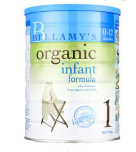 18日0点、88VIP： BELLAMY‘S 贝拉米 有机婴儿奶粉 1段 900g *3件 416.57元包邮（需用券，合138.86元/件）