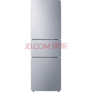 TCL 205升 三门电冰箱 中门宽幅变温 节能养鲜HIPS环保内胆（星空银） BCD-205TF1