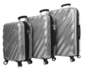 Mia Toro ITALY Onda Fusion 3PC Spinner Luggage行李箱（3个）