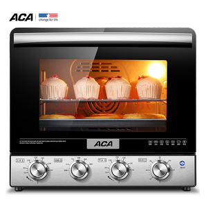 ACA北美电器   立式电烤箱家用烘焙 38L ATO-M38AC