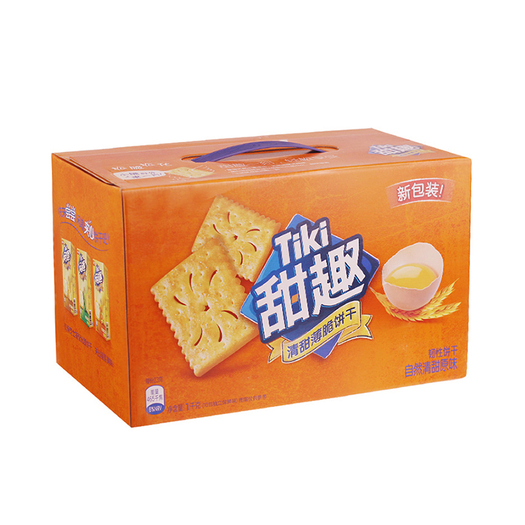tiki甜趣韧性饼干清甜原味1kg盒
