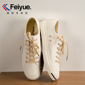 FEI YUE 飞跃 DF1-622 中性复古帆布鞋 59元包邮（需用券）